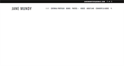 Desktop Screenshot of janemundy.com