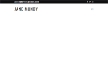 Tablet Screenshot of janemundy.com